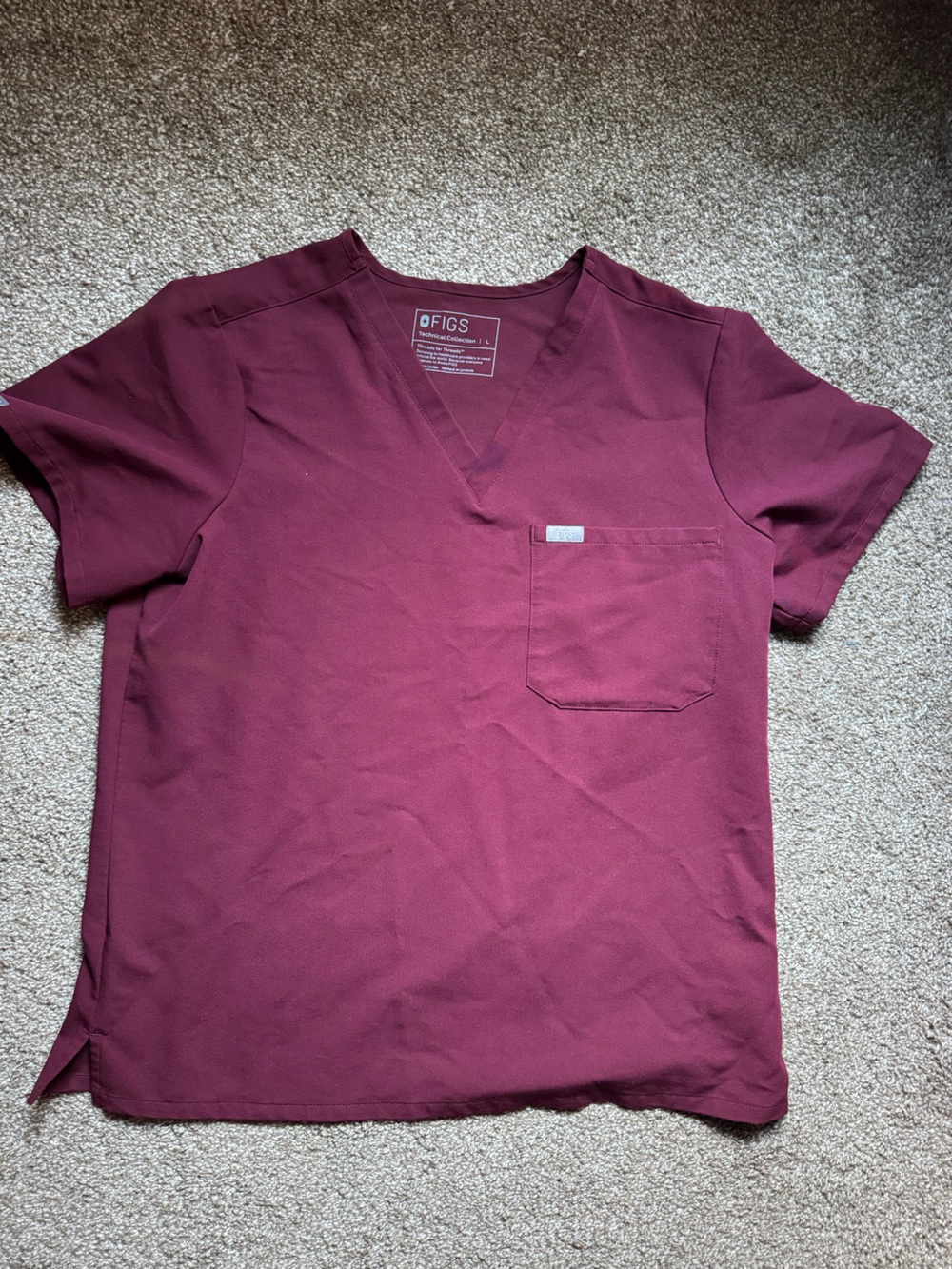 FIGS One Pocket Top